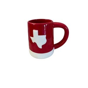 HEB Destination Holiday Texas Red Oversized  Coffee Mug